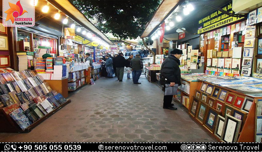 سوق الكتب في اسطنبول